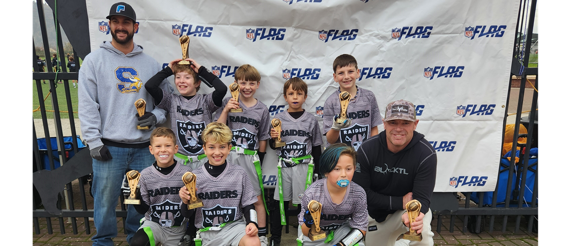 3rd/4th Grade Fall Rec Division Champions Raiders